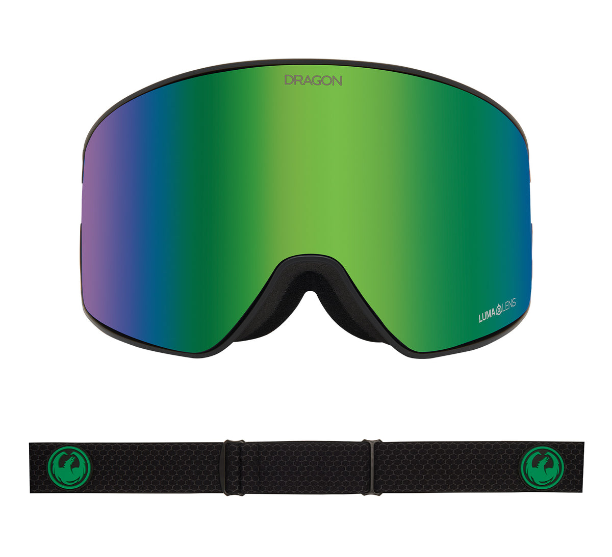 PXV2 - Split with Lumalens Green Ionized & Lumalens Amber Lens