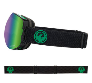 X2 - Split with Lumalens Green Ionized & Lumalens Amber Lens