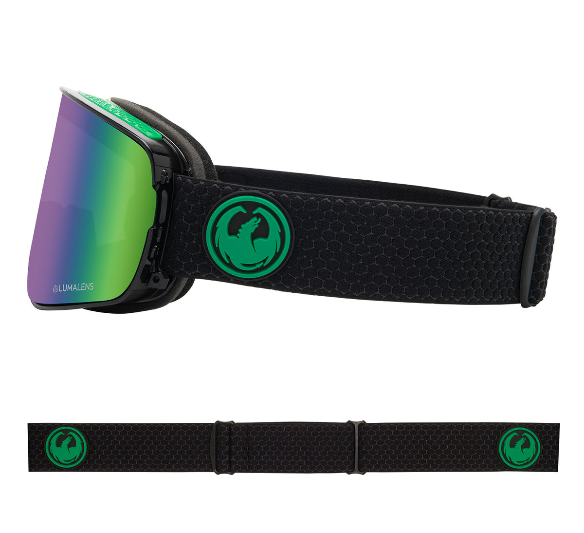 NFX2 - Split with Lumalens Green Ionized & Lumalens Amber Lens