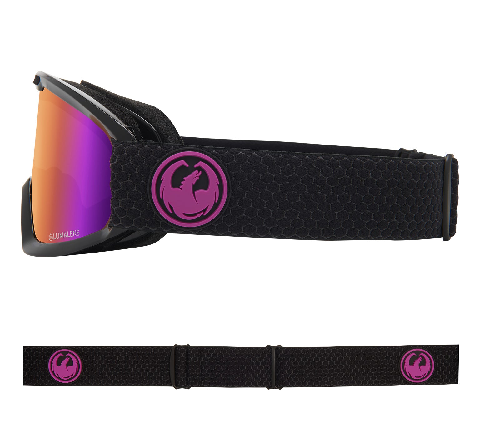 DX2 - Split with Lumalens Purple Ionized & Lumalens Amber Lens