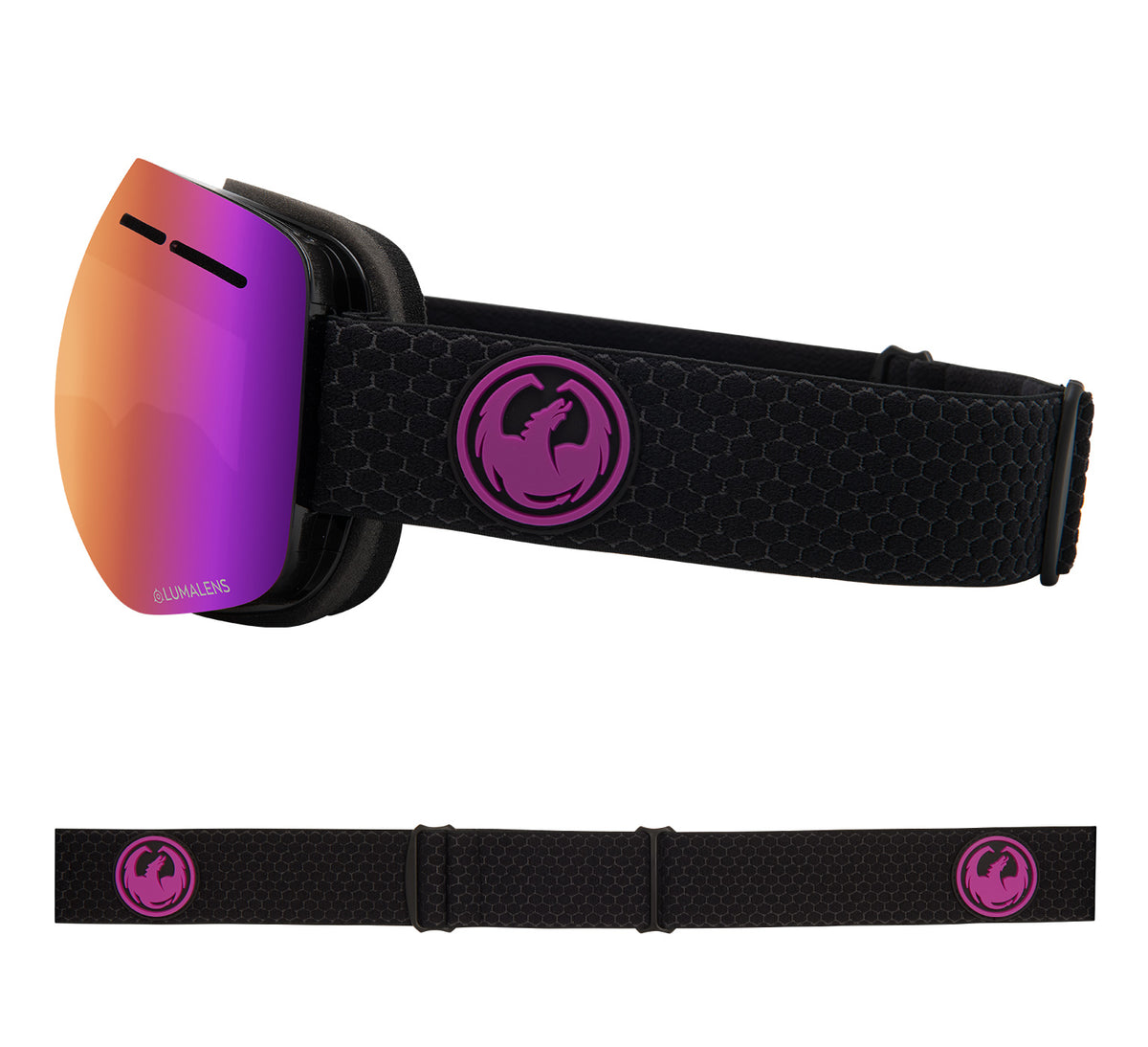 X1s - Split with Lumalens Purple Ionized & Lumalens Amber Lens