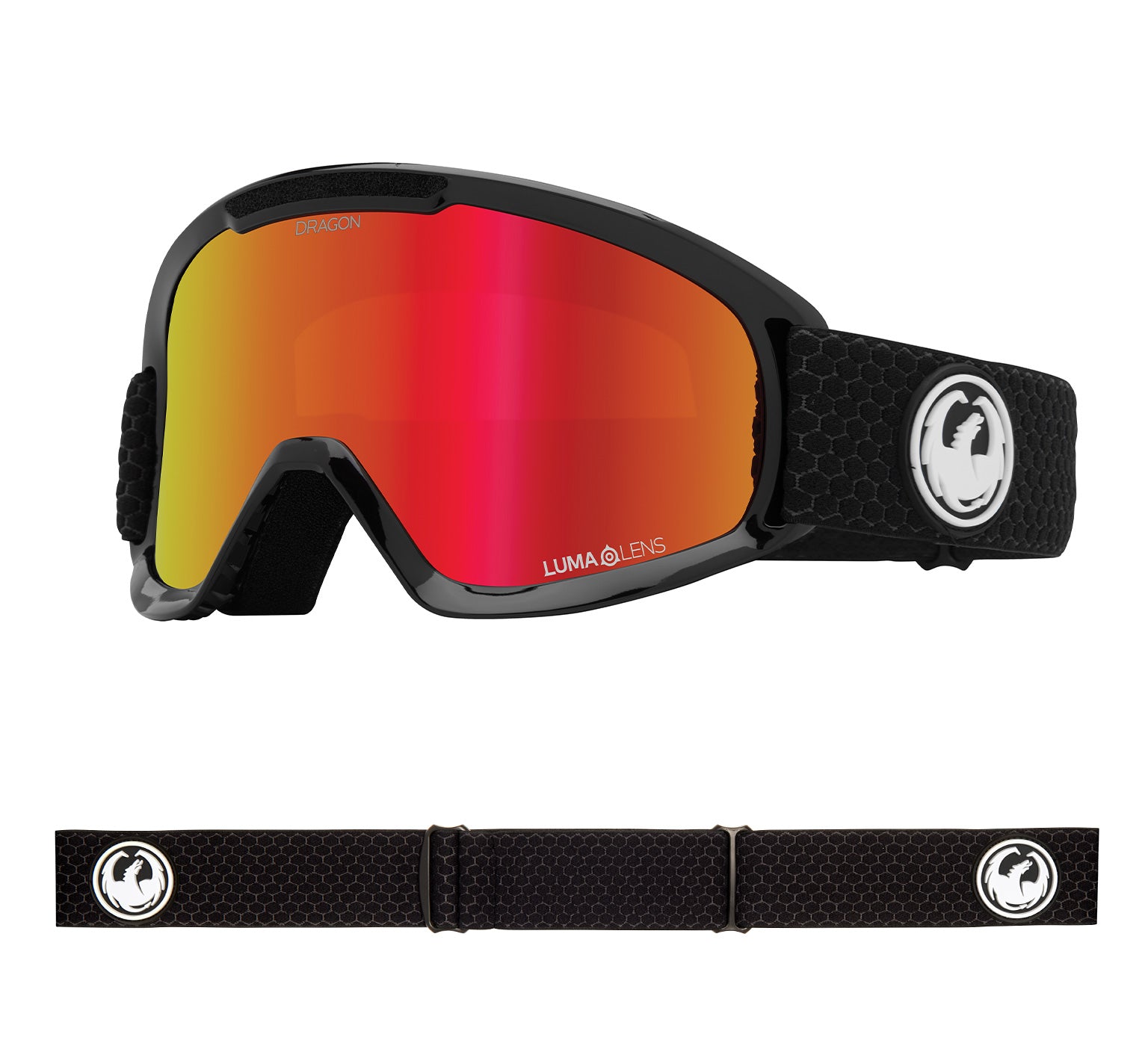 DX2 - Split with Lumalens Red Ionized & Lumalens Rose Lens