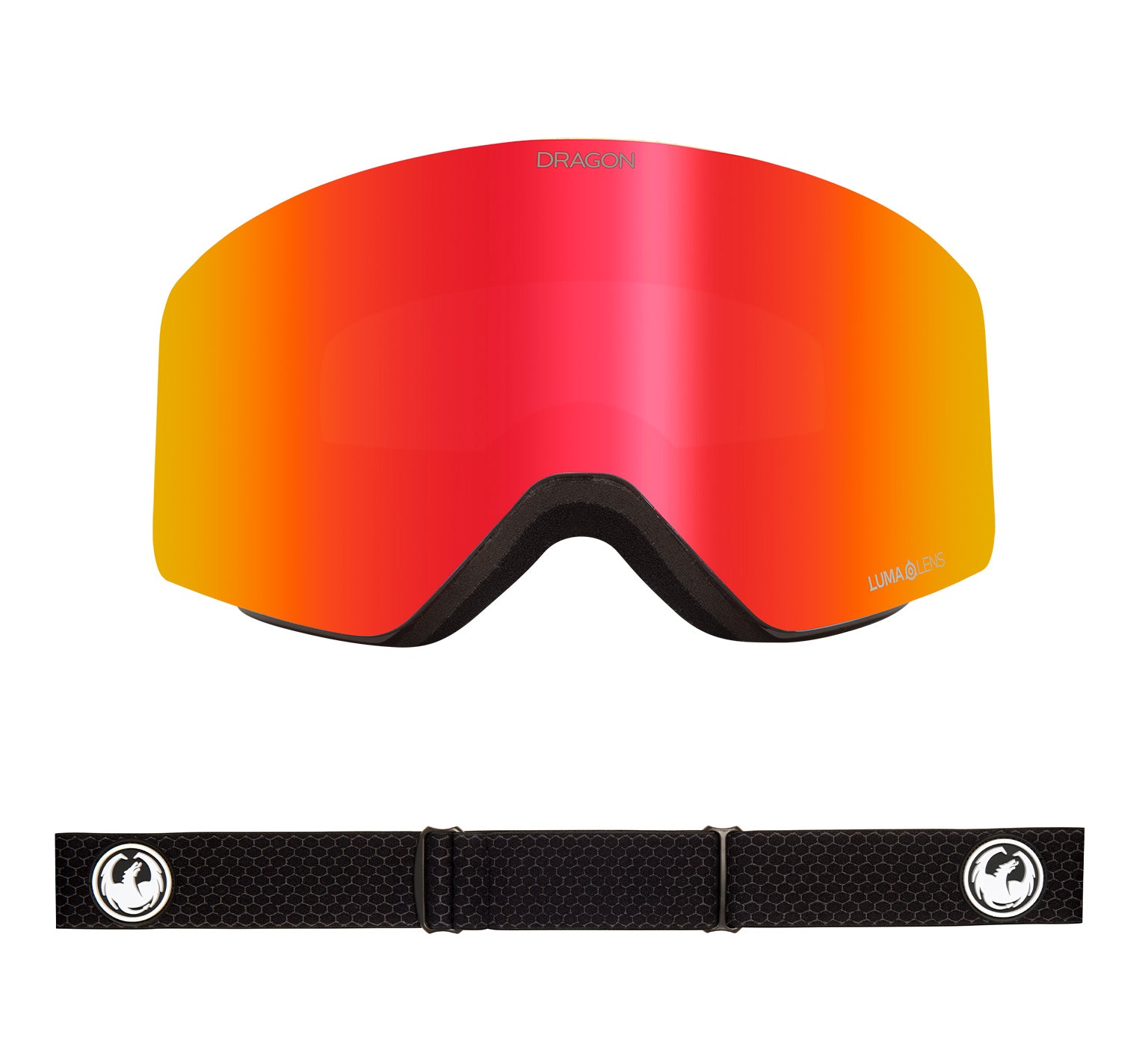 R1 OTG - Split with Lumalens Red Ionized & Lumalens Light Rose Lens