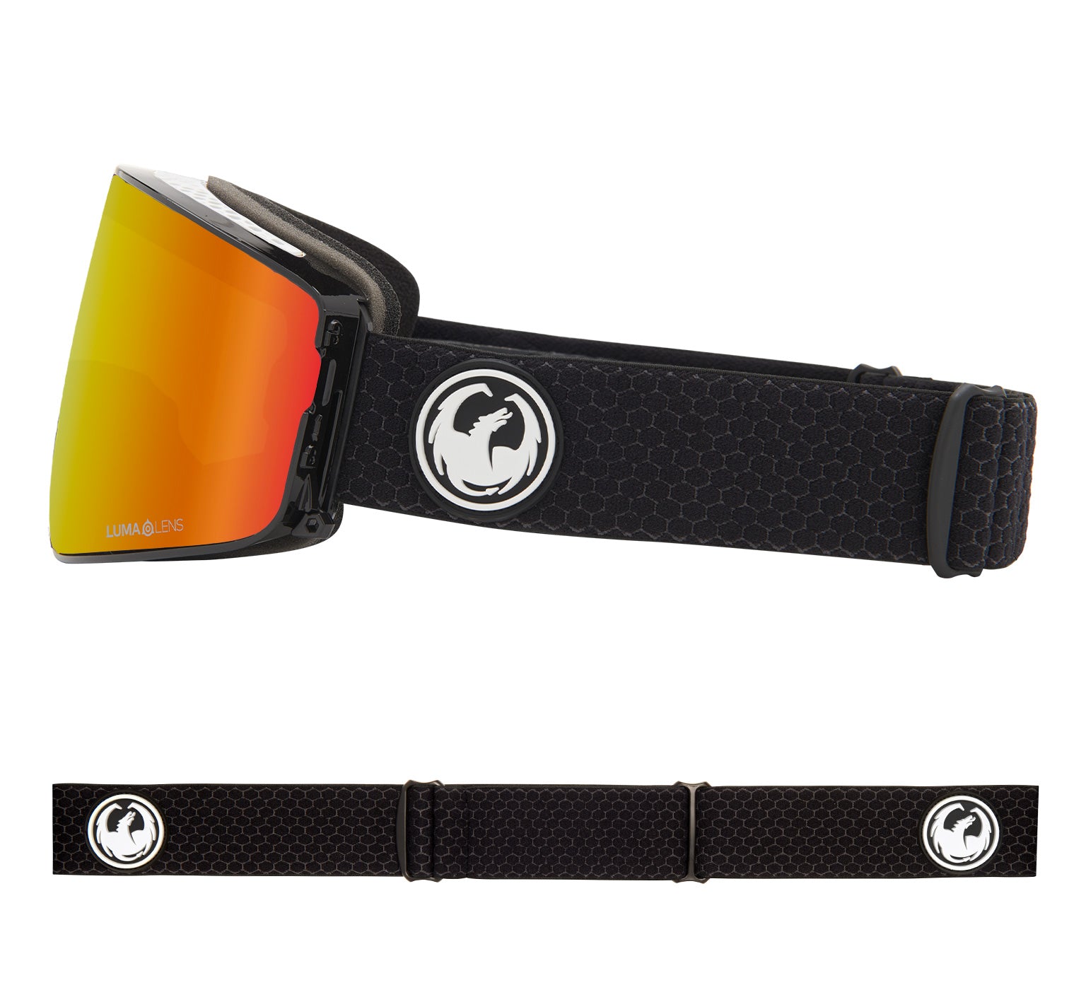 PXV2 - Split with Lumalens Red Ionized & Lumalens Light Rose Lens