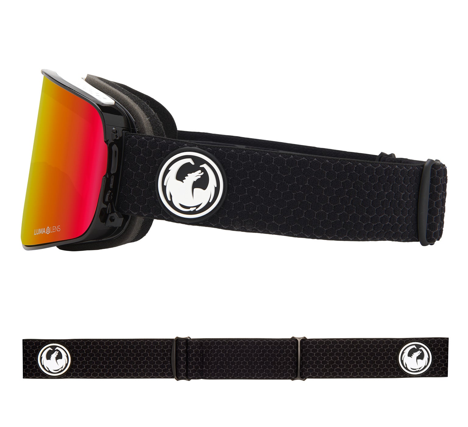 NFX2 - Split with Lumalens Red Ionized & Lumalens Light Rose Lens