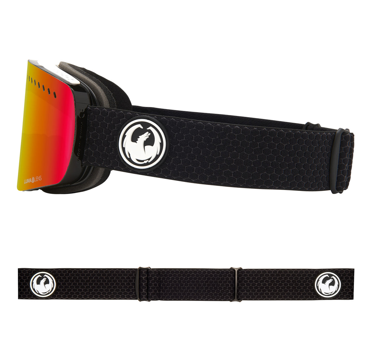 NFXs - Split with Lumalens Red Ionized & Lumalens Rose Lens