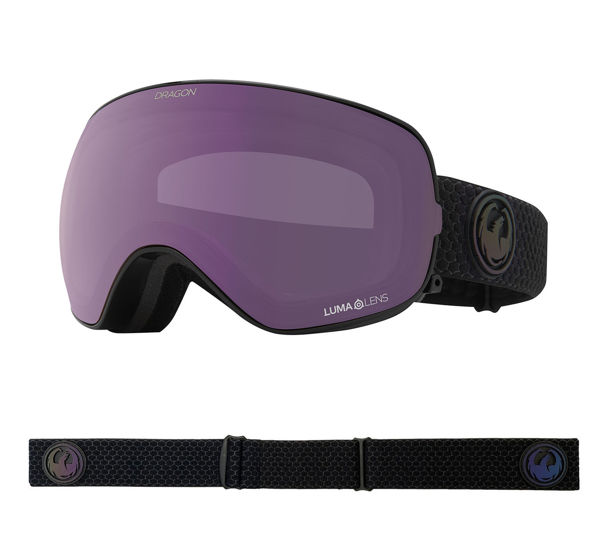 X2s - Split with Lumalens Violet &amp; Lumalens Purple Ionized Lens