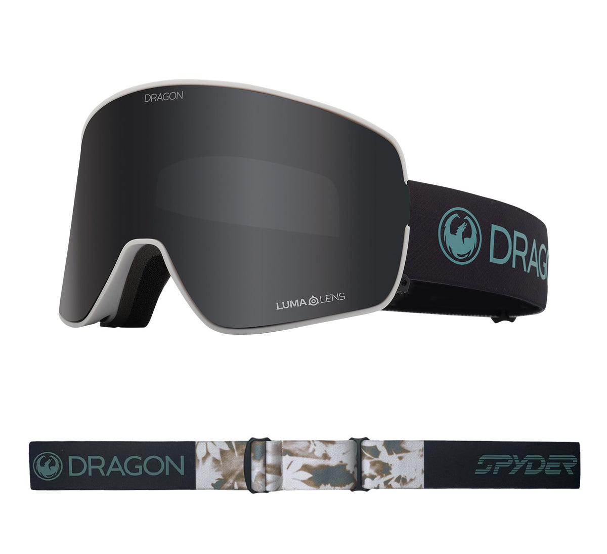 NFX2 - Block Mirage Spyder Collab with Lumalens Dark Smoke &amp; Lumalens Amber Lens