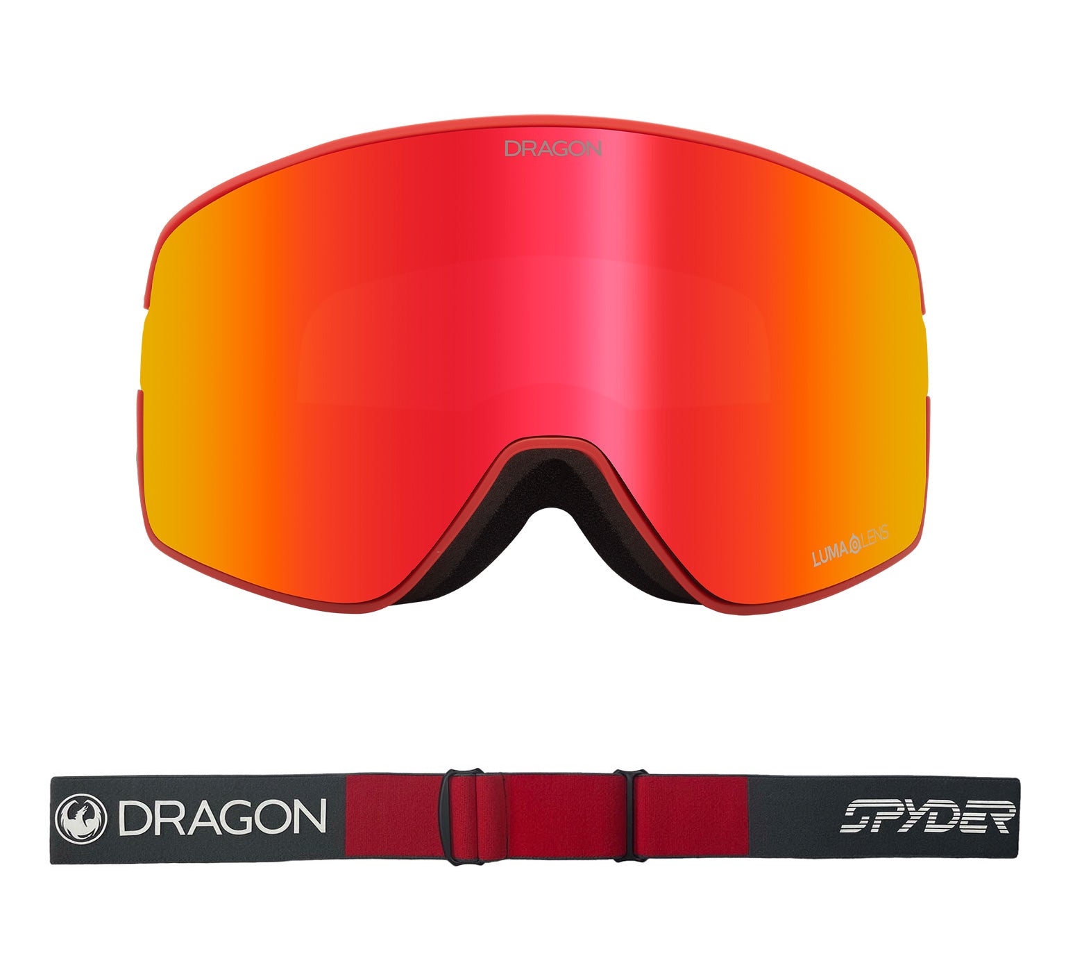 NFX2 - Volcano Spyder Collab with Lumalens Red Ionized & Lumalens Light Rose Lens