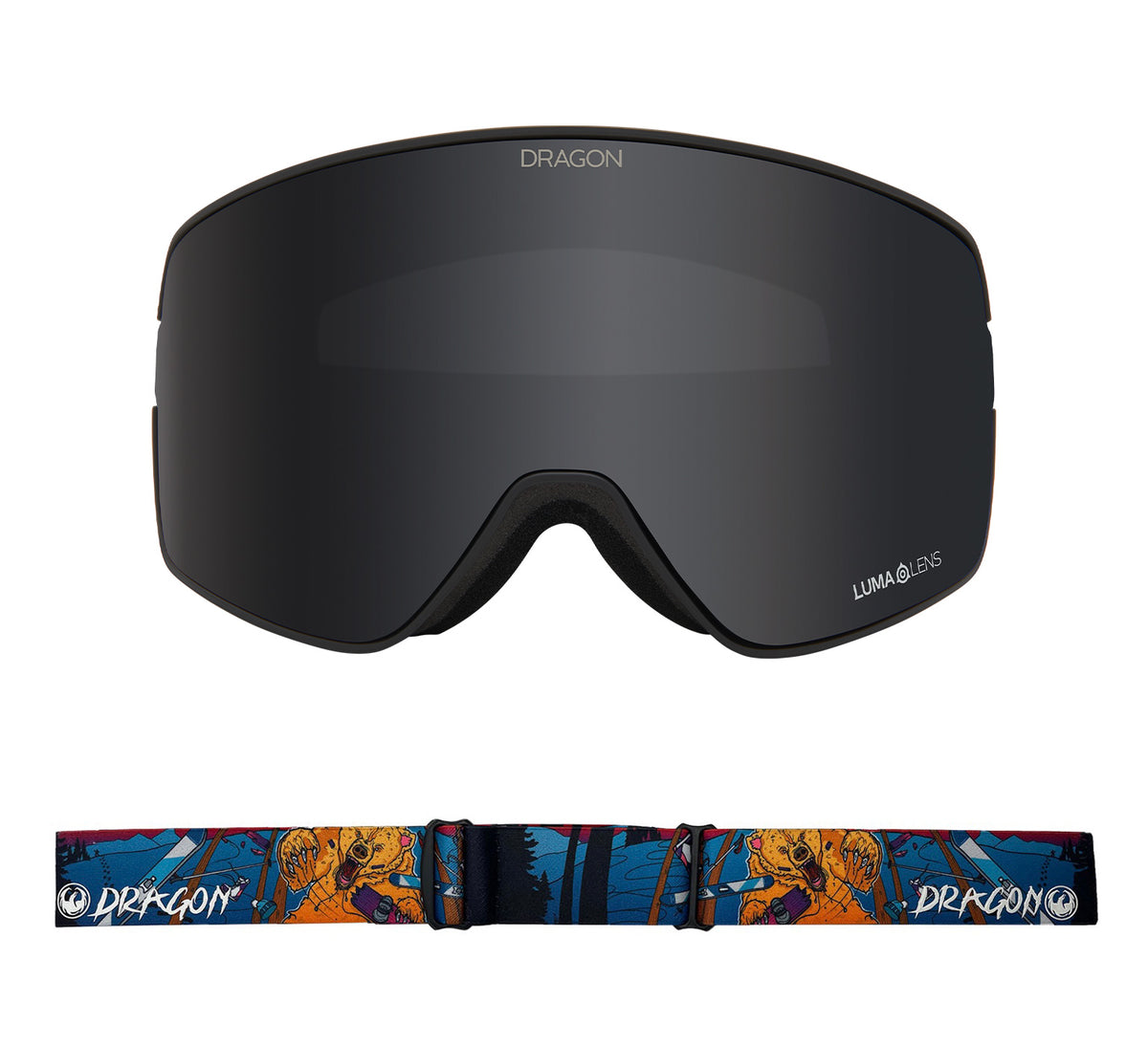 NFX2 - Teddy with Lumalens Dark Smoke & Lumalens Violet Lens