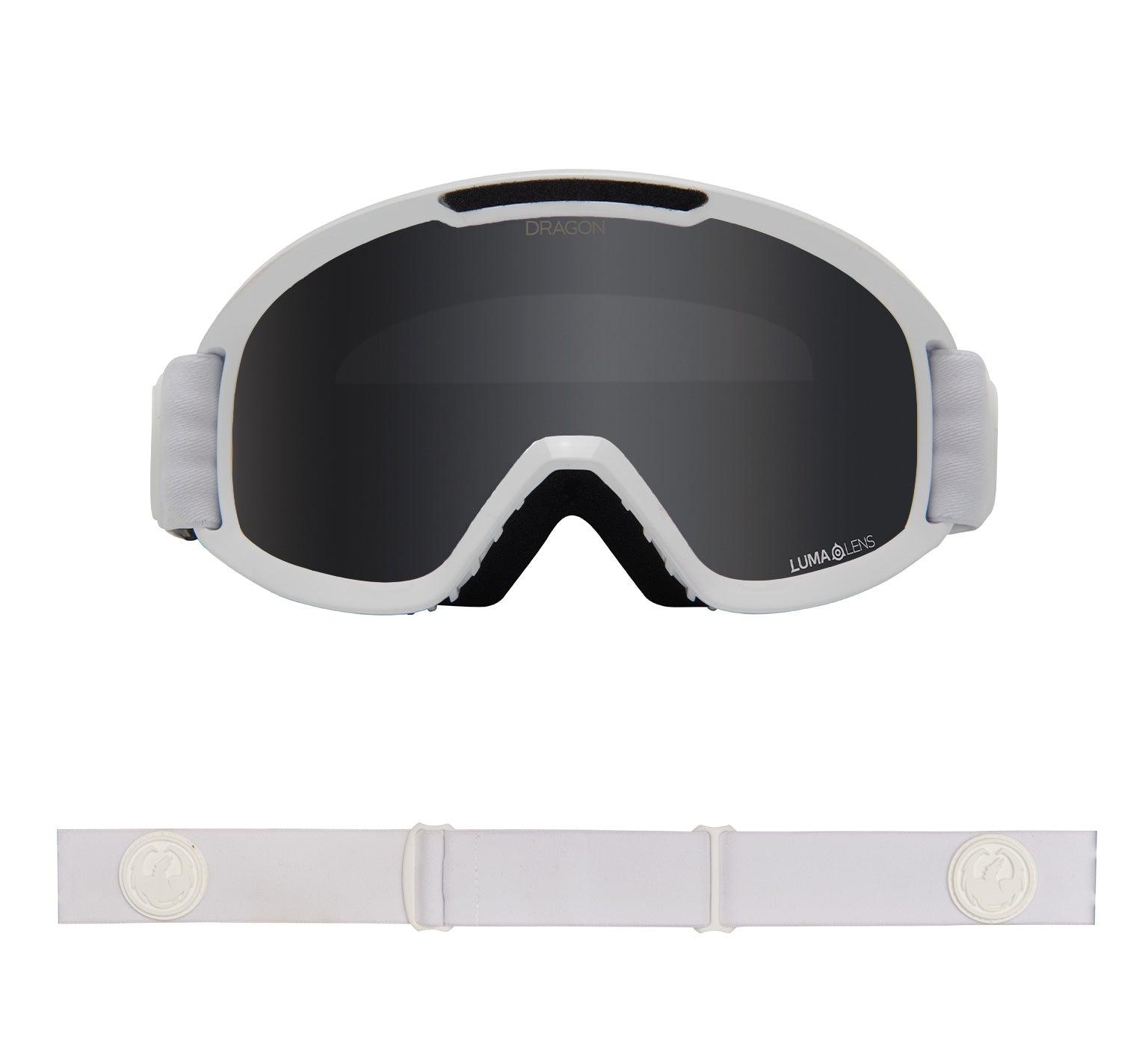 DX2 - Whiteout with Lumalens Dark Smoke & Lumalens Pink Ionized Lens