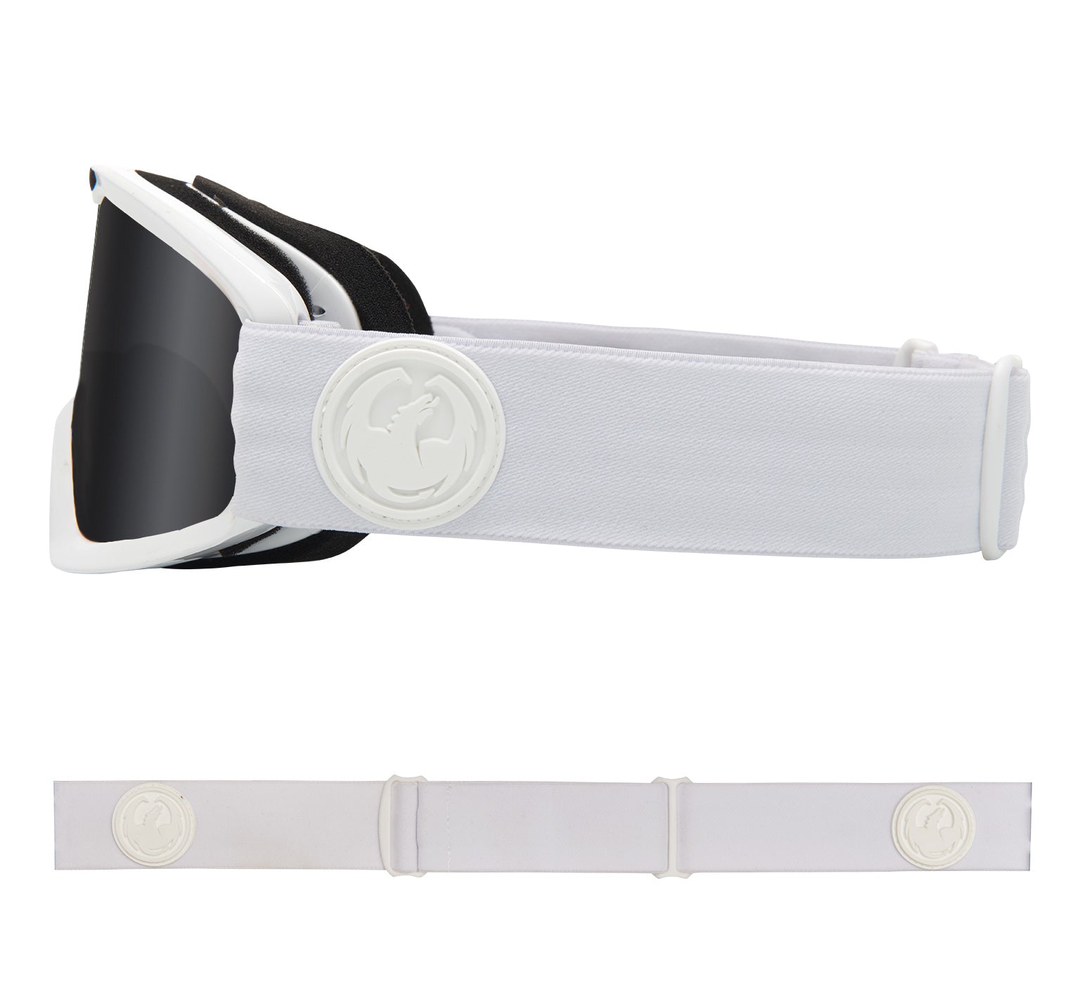 DX2 - Whiteout with Lumalens Dark Smoke & Lumalens Pink Ionized Lens