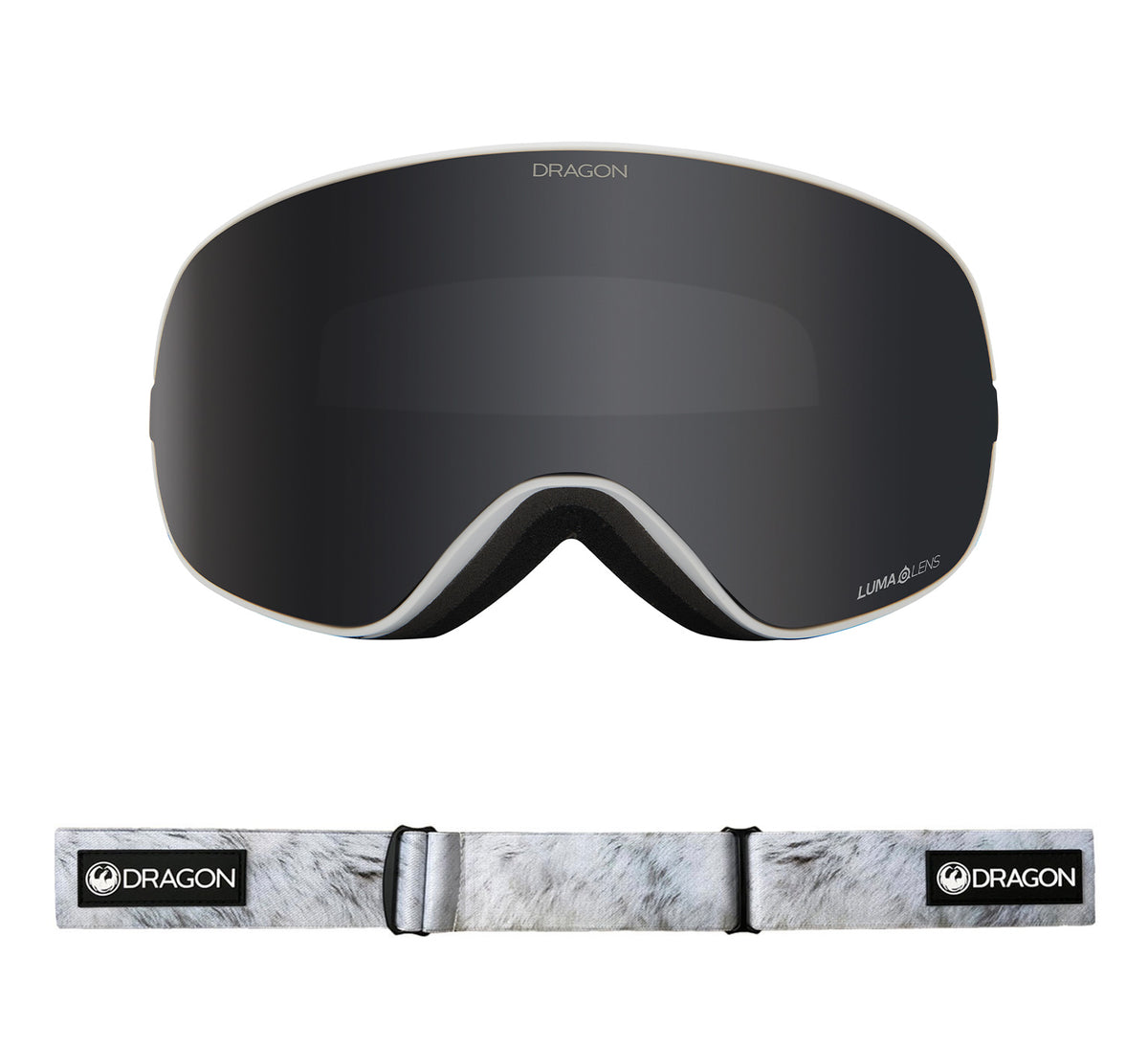 X2s - Winter Hare with Lumalens Dark Smoke & Lumalens Rose Lens