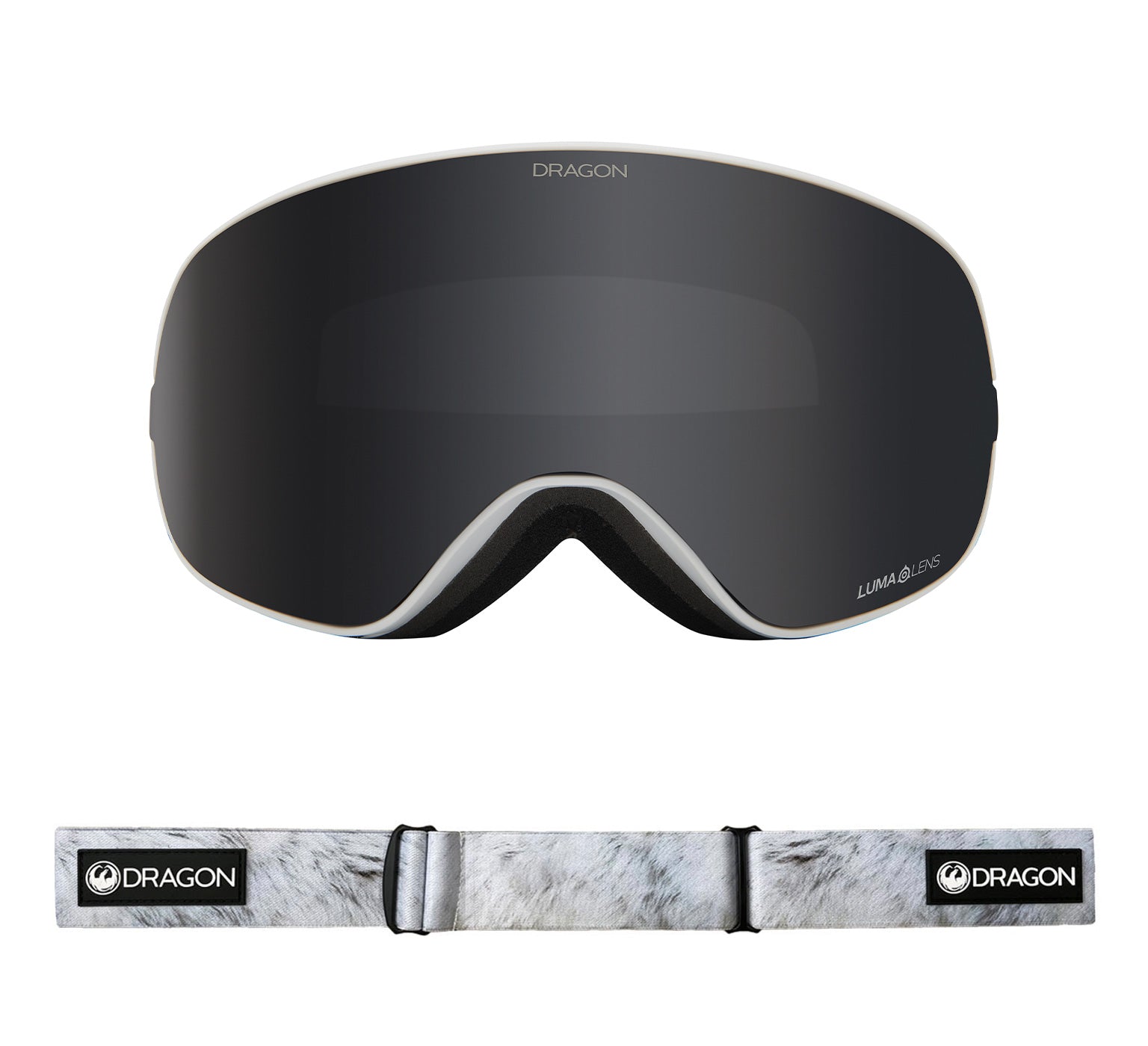 X2s - Winter Hare with Lumalens Dark Smoke & Lumalens Rose Lens