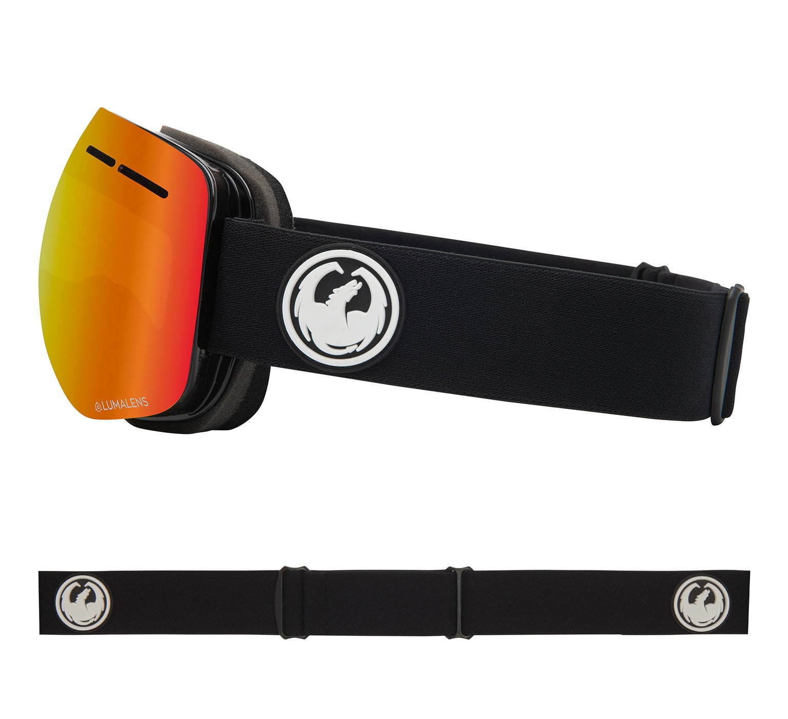 X1s - Black with Lumalens Red Ionized & Lumalens Rose Lens