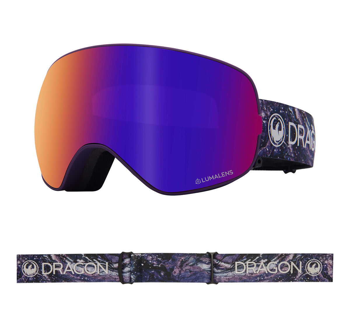 X2s - Lavender with Lumalens Purple Ionized &amp; Lumalens Amber Lens