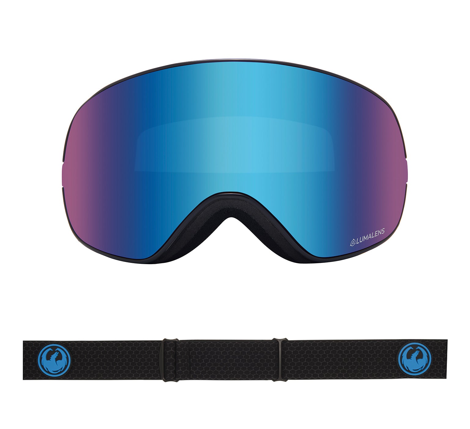 X2s - Split with Lumalens Blue Ionized & Lumalens Amber Lens