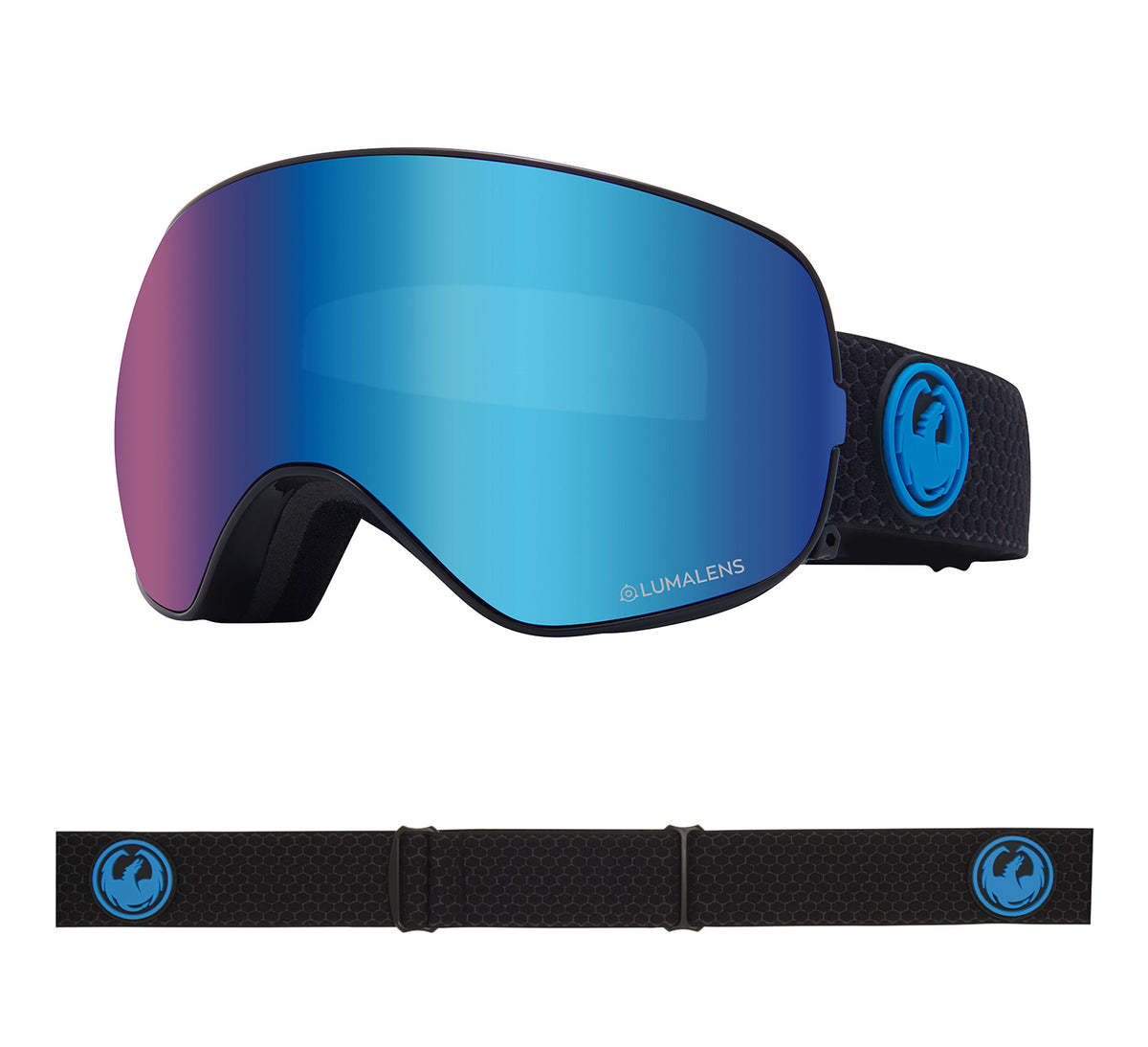 X2s - Split with Lumalens Blue Ionized &amp; Lumalens Amber Lens