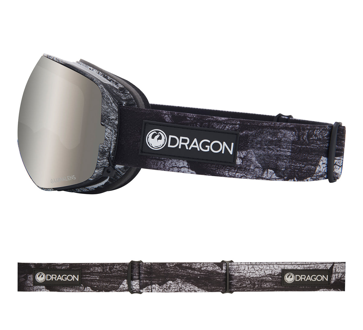 X2s - Torn Birch with Lumalens Silver Ionized & Lumalens Flash Blue Lens