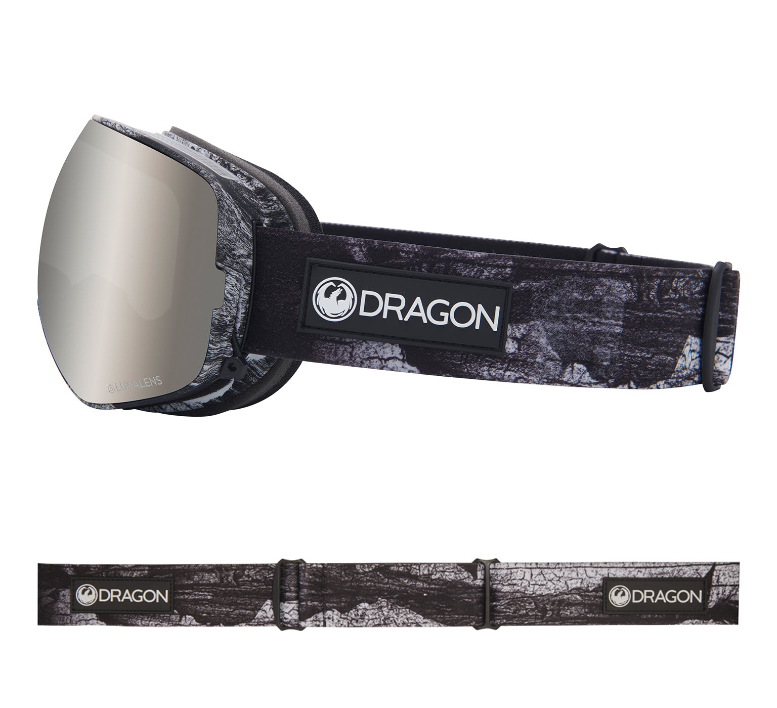 X2s - Torn Birch with Lumalens Silver Ionized & Lumalens Flash Blue Lens